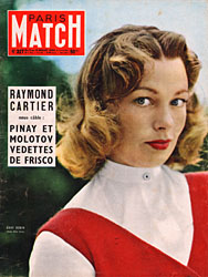 Paris Match couverture numro 327