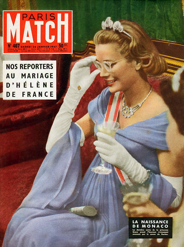 Couverture Paris match numro 407 de Janvier 1957
