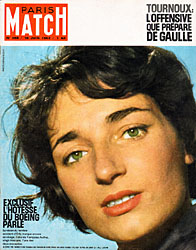 Couverture Paris Match numro 688 de Juin 1962