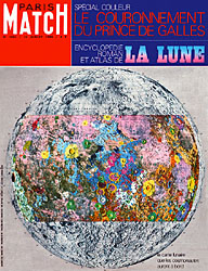 Couverture Paris Match numro 1053 de Juillet 1969