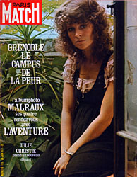 Paris Match couverture numéro 1155