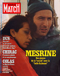 Paris Match couverture numéro 1545