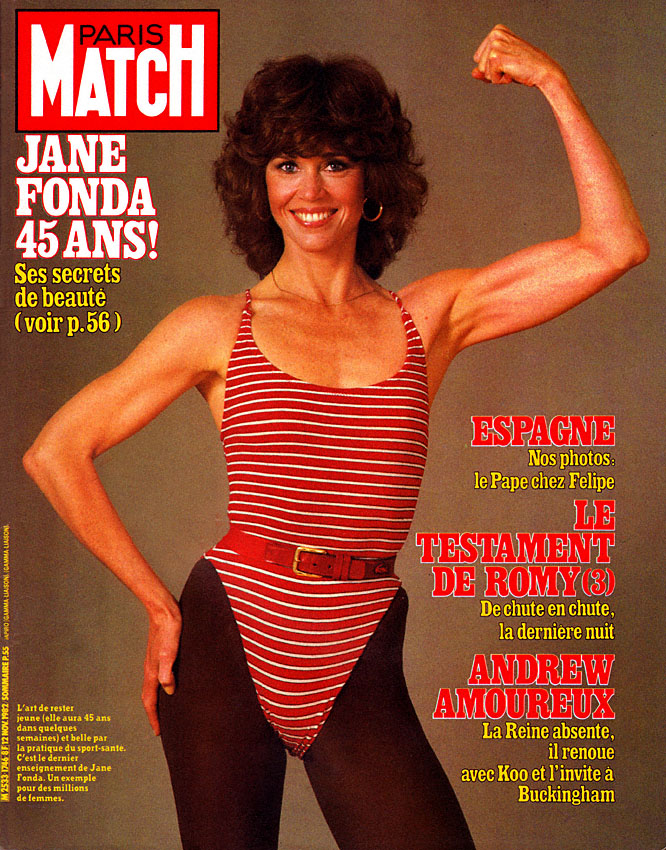 Couverture Paris match numéro 1746 de Novembre 1982