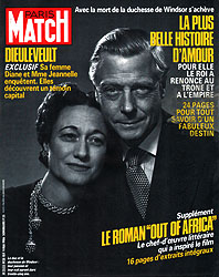 Paris Match couverture numéro 1928