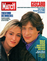 Paris Match couverture numéro 1980
