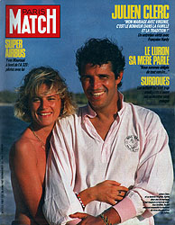 Paris Match couverture numéro 1987