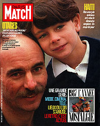 Couverture Paris Match numéro 2011 de Décembre 1987