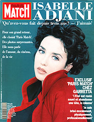 Paris Match couverture numro 2267