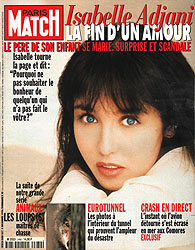 Paris Match couverture numéro 2480