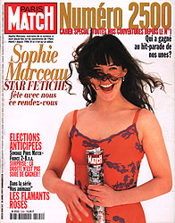 Paris Match couverture numéro 2500