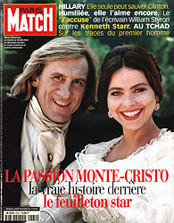 Paris Match couverture numéro 2574