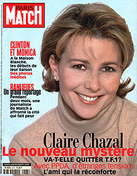 Paris Match couverture numéro 2575