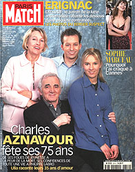 Paris Match couverture numéro 2610