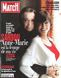 Paris Match couverture numéro 2626
