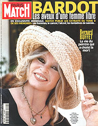 Paris Match couverture numéro 2629