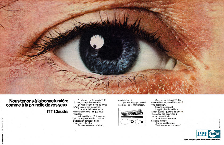 Publicité Claude 1972