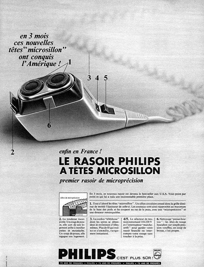 Publicité Philips 1966