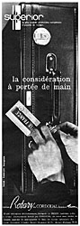 Publicité Bagages 1964