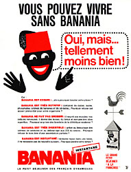 Publicit Banania 1965