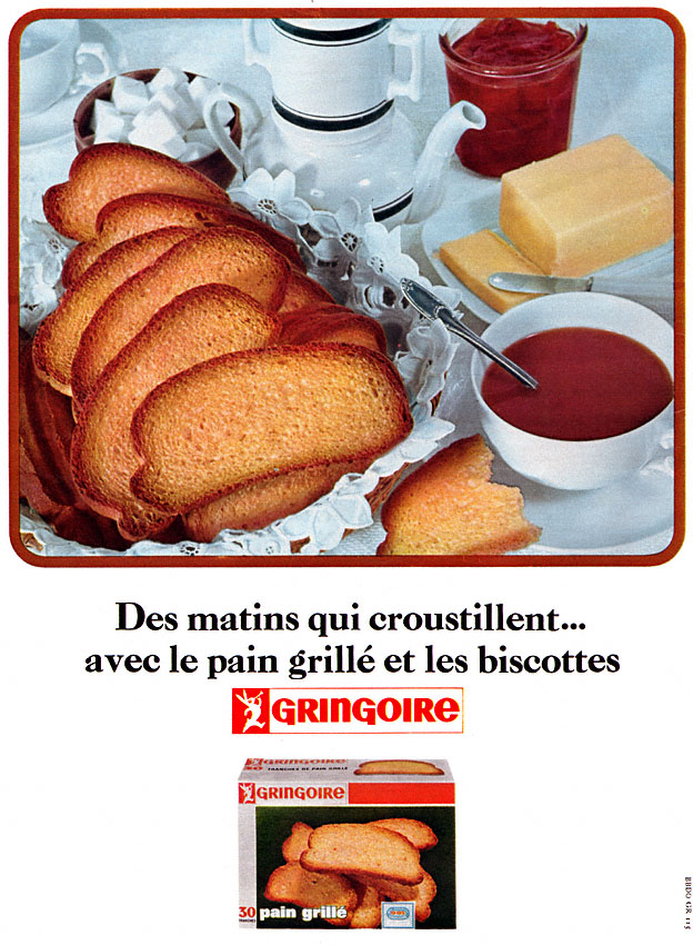 Publicité Gringoire 1965