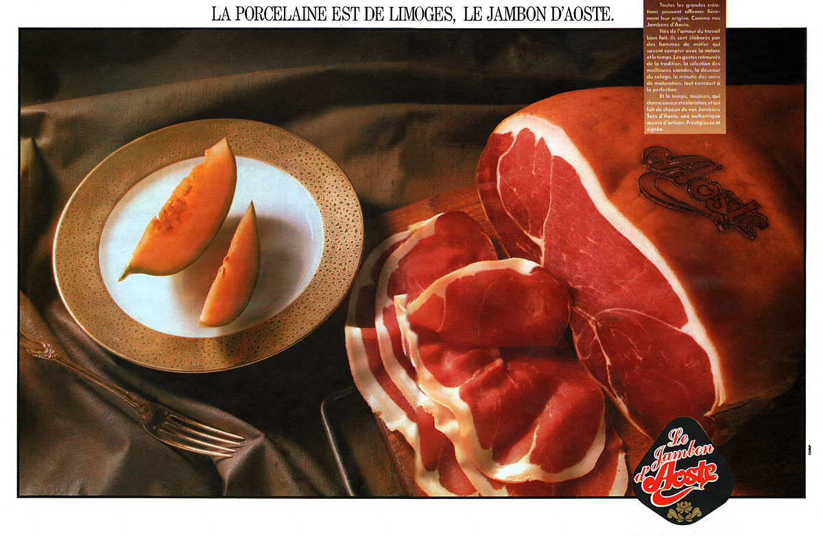 Publicité Jambons 1987