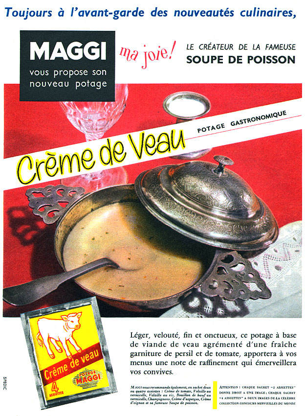 Publicité Maggi 1956