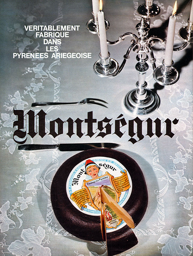 Publicité Monts�gur 1968