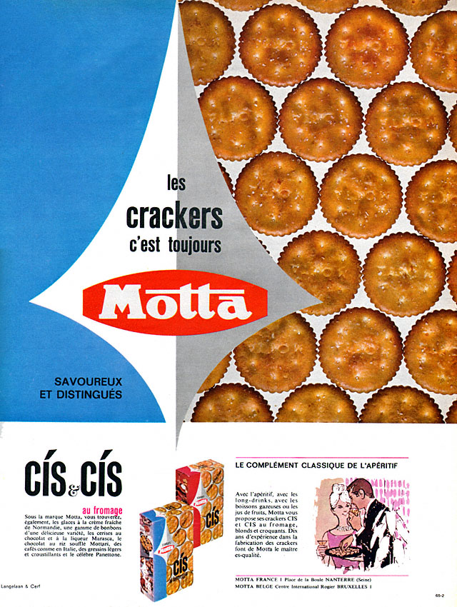 Publicité Motta 1965
