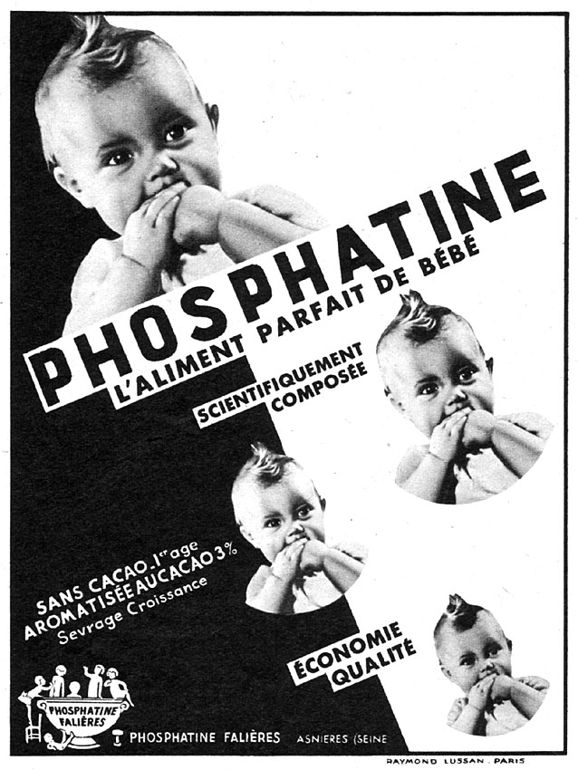 Publicité Phosphatine 1952