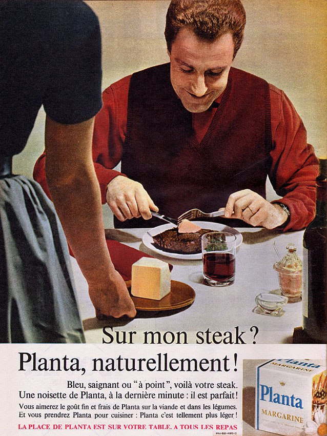 Publicité Planta 1961