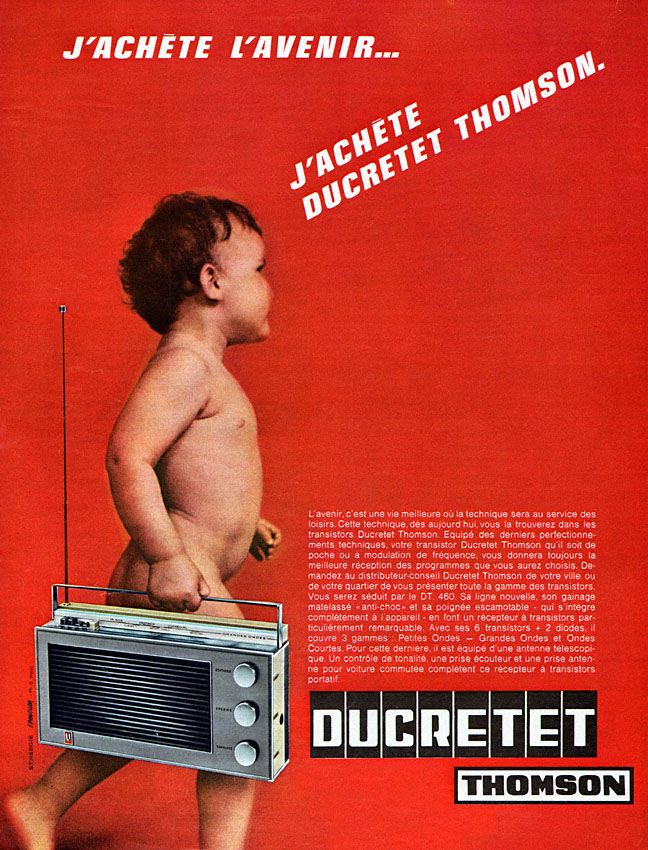 Publicité Ducretet-Thomson 1966