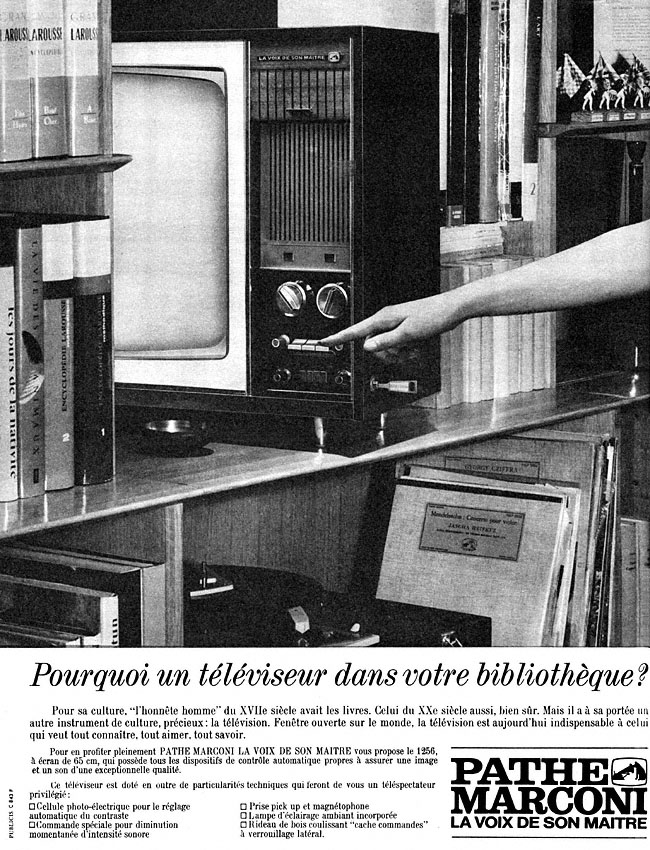 Publicité Path Marconi 1965