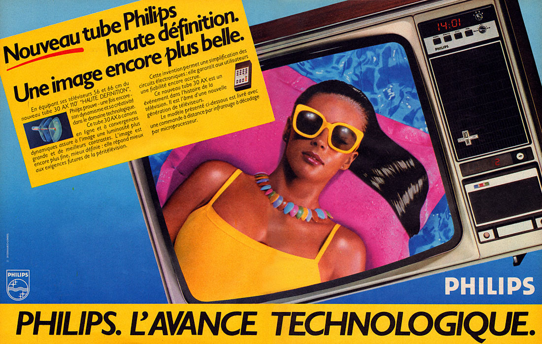 Publicité Philips 1981