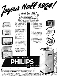 Publicité Philips 1954