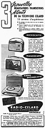 Publicité Radio-Celard 1959