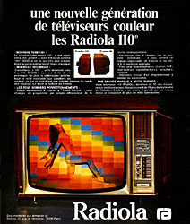 Publicit Radiola 1973