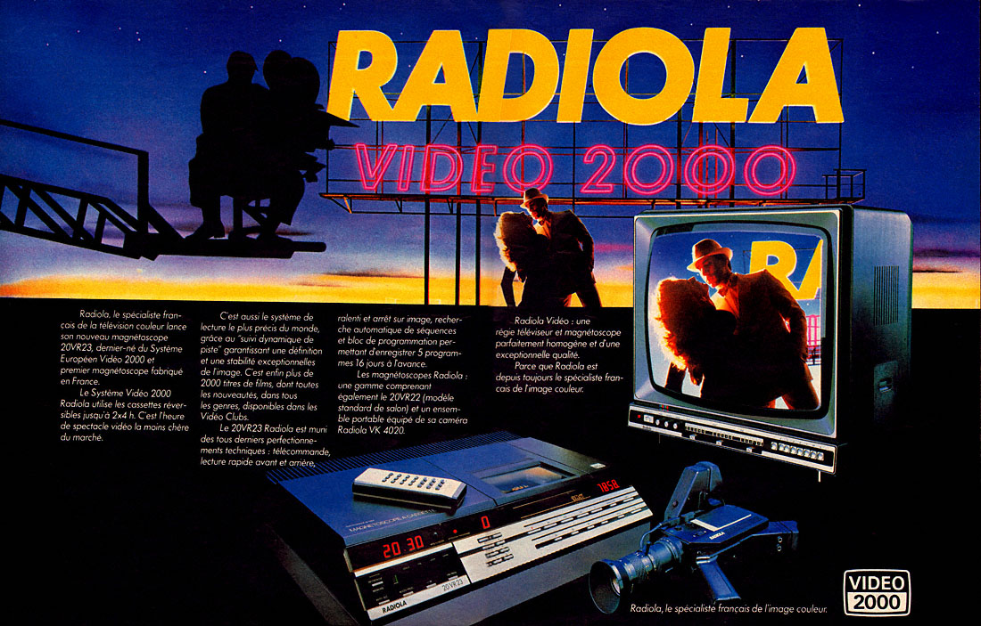 Publicité Radiola 1983