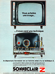 Publicité Sonneclair 1965