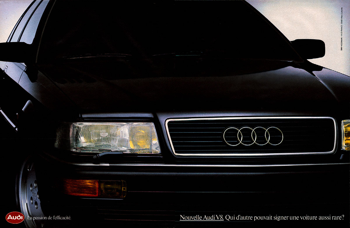Publicité Audi 1989