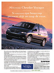 Publicité Chrysler 1996