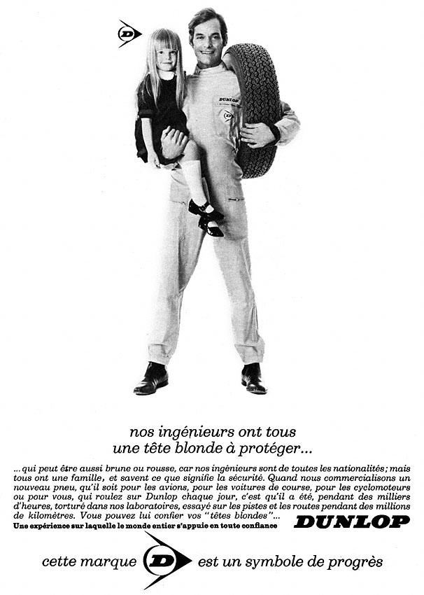 Publicité Dunlop 1967