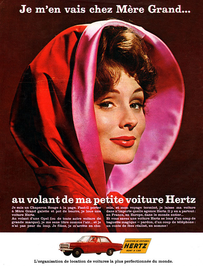 Publicité Hertz 1964