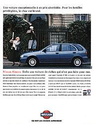 Publicité Nissan 1996