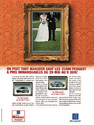Publicité Peugeot 1997