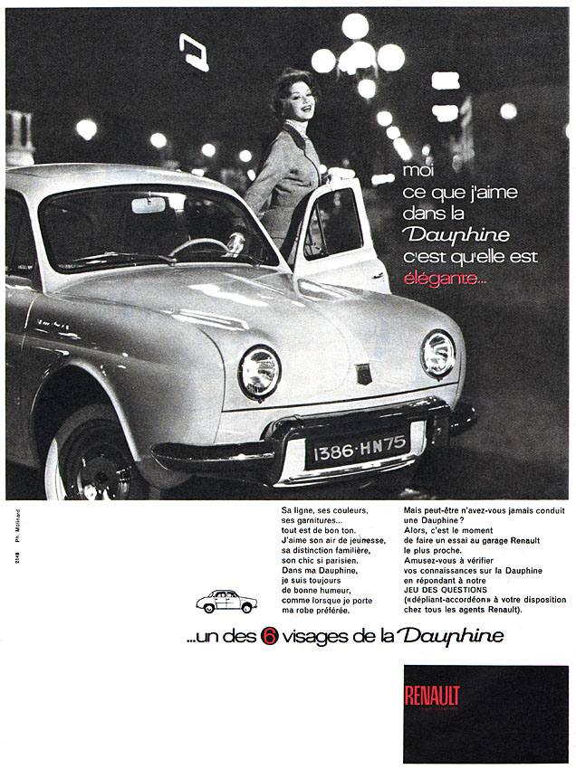 Publicité Renault 1959