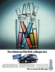 Publicité Volkswagen 1996