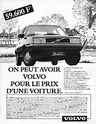 Marque Volvo 1987