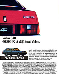 Publicit Volvo 1988