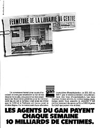 Publicité Gan 1979