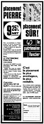 Publicit Patrimoine Foncier 1969